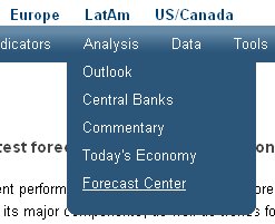 forecast center